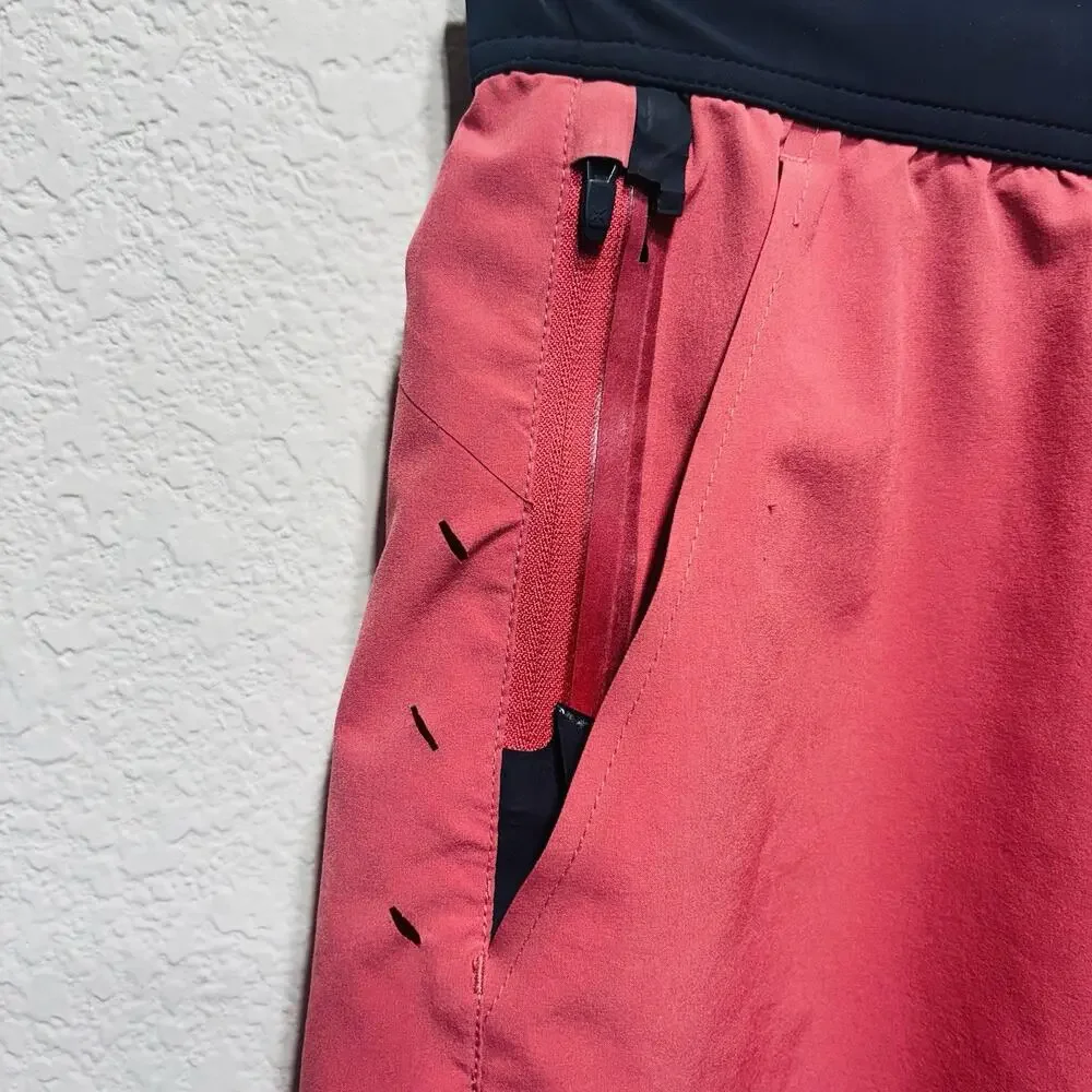 Ten Thousand The Interval Shorts Mens Large Performance Gym Lined Red